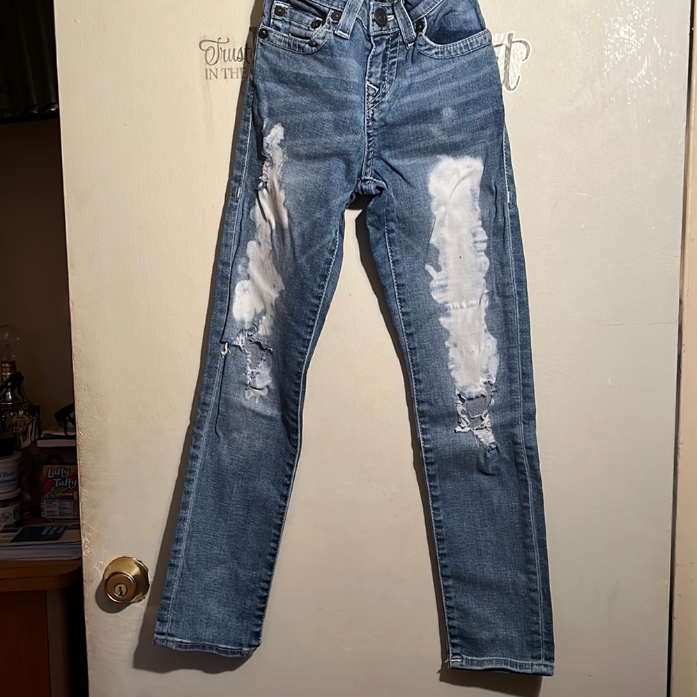 Boys denim True Religion Jeans in practically brand new condition.